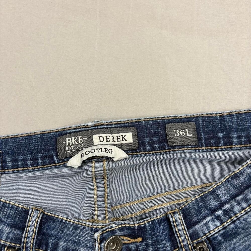 Bke Men's Blue Jeans - Picture 2 of 8